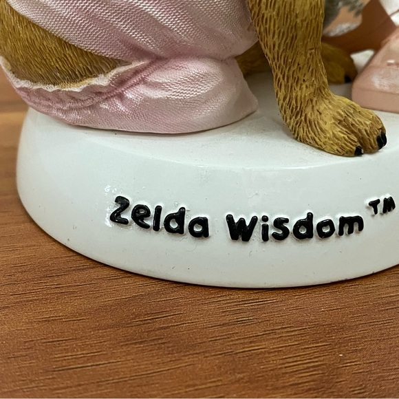 2005 Zelda Wisdom 16615 Westland “Calling All Princesses” Bulldog Dog Figurine - Picture 15 of 16